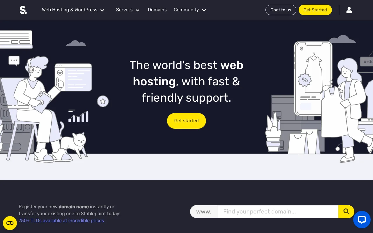 Stablepoint homepage